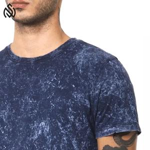 Camiseta lavada con ácido para hombre, camiseta de gran tamaño en blanco de algodón pesado, Camiseta de algodón 100% para hombre - Product Image 6
