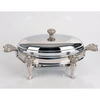 Perak bentuk Oval, Aksesoris Hotel rumah piring katering logam kreatif Stainless Steel piring hiasan untuk penggunaan pernikahan