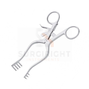 Retractor de retención automática Weislander para instrumento ortopédico veterinario para perros de Surgiright Instruments - Product Image 3