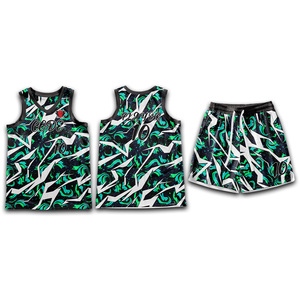 Conjunto de uniforme de baloncesto para hombre, Jersey reversible, pantalones cortos, ropa personalizada transpirable, OEM personalizable - Product Image 1