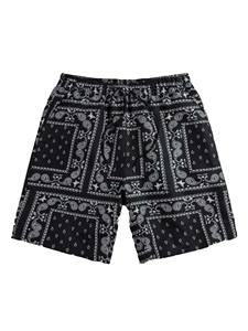 Men's High Quality Plus Size Breathable Mid-Waist Knitted Shorts <b>Bandana</b> Sublimation Print Casual Drawstring Pocket Summer - Product Image 2