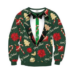 เสื้อสเวตเชิ้ตแขนยาวสำหรับผู้ชาย, เสื้อพิมพ์ลาย3D เสื้อคอกลมแขนยาวเสื้อสวมหัววันหยุดกลางแจ้งฤดูหนาว - Product Image 4