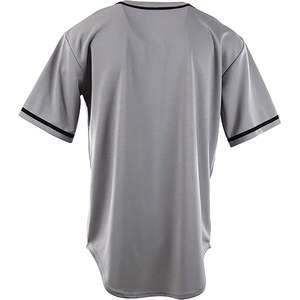 Camiseta de Béisbol Corta de Poliéster Personalizada de Alta Calidad al por Mayor para Equipos, Estilo Vintage, con Malla, Bordado, Impresión Digital y Transpirable para Adultos - Product Image 6