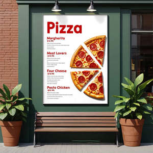 Outdoor Frame PR32 – Telaio in alluminio resistente alle intemperie per pubblicità esterna con cambio grafico senza attrezzi - Product Image 2