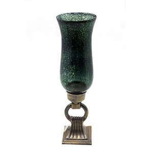 Support d'ouragans en aluminium et en verre de conception standard cuivre fini antique taille décor de maison et de mariage en gros en vrac - Product Image 4