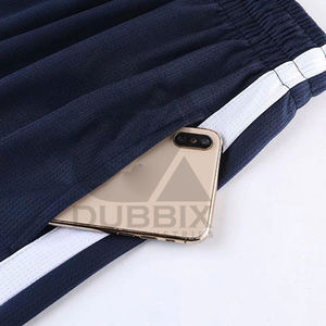 Uniformes de basket-ball pour hommes personnalisés 100% polyester de haute qualité respirants à séchage rapide antibactériens sans manches Ensemble Dernier design - Product Image 5