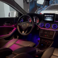Kit d'éclairage d'ambiance Symphony édition Deluxe, sortie d'air lumineuse en forme de turbine pour Mercedes Benz Classe A/B/CLA/GLA W176/W246/C117/X156