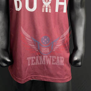 เสื้อบาสเก็ตบอลเสื้อเจอร์ซีย์บาสเก็ตบอลตาข่ายแบบพลิกกลับได้ระบายอากาศ - Product Image 4