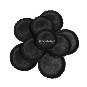 Plateau à 9 compartiments élégant de couleur argentée, vaisselle et centre de table de mariage, bols en métal élégants, plat de service - Product Image 4