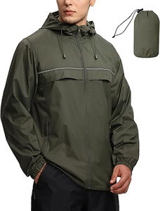 Vestes coupe-vent pour hommes, personnalisables, rétro, vintage, à fermeture éclair intégrale, avec blocs de couleur, OEM - Product Image 2