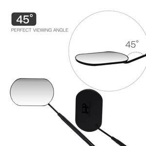 Custom Logo Lash <b>Mirror</b> Stainless Steel Eyelash Extension Tool Private Label Lash <b>Mirror</b> Professional Makeup Tool - Product Image 4