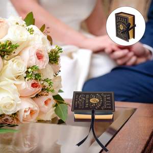 20Pcs Decorative Books Boxes Wedding Candy Case Antique <b>Box</b> Vintage Shaped Storage for Jewelry <b>Trinket</b> - Product Image 5