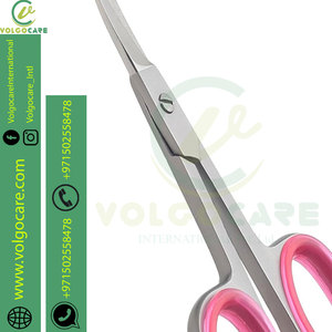 Wholesale Premium Stainless Steel Blade Nail Cuticle <b>Scissors</b> Blunt Manicure Pedicure Fingernail Toenail Beauty Grooming Cutter - Product Image 5