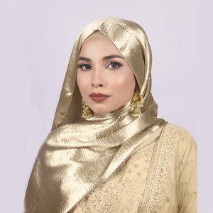 Cotton <b>Viscose</b> <b>Hijab</b> for Muslim Women Soft Breathable Light Weight Scarf Chiffon Printed Traditional Scarf & Shawl - Product Image 6