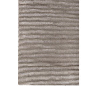 Alfombra de Lana Gris y Negra a Rayas, Clásica, de 10 mm, Suave, para el Hogar, para Adolescentes, Rectangular, para Pasillo, Tejida a Mano, Hwt-78 - Product Image 4