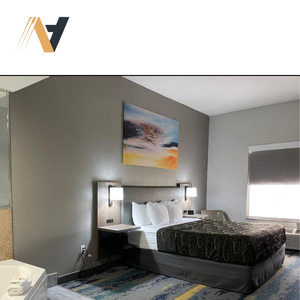 Muebles de hotel de lujo LaQuinta-Elegante juego de dormitorio con superficie de madera contrachapada HPL y diseño refinado-Muebles hechos en Vietnam - Product Image 3