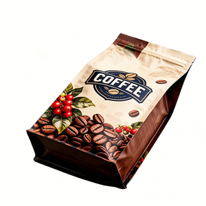 Bolsa de Plástico Personalizada con Cierre Hermético, Grado Alimenticio, a Prueba de Olores, para Café - Product Image 3