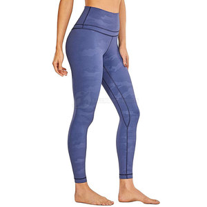 Leggings de yoga XXL personnalisés, séchage rapide, grande taille, en Spandex, respirants, taille élastique, coupe basse, couleur unie, mi-longueur - Product Image 1