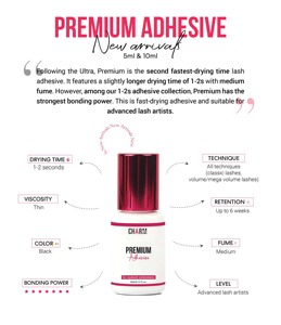 Premium <b>Adhesive</b> Oil Proof Waterproof Fast Drying <b>Lash</b> Glue Customize Private Label Uv Eyelash Glue False Eyelashes Wholesale - Product Image 2