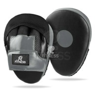 Mitaines de boxe incurvées professionnelles en cuir PU sur mesure avec impression durable pour l'entraînement aux arts martiaux