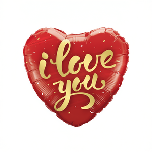 Globos de Corazón para Fiesta, Te Amo, 43cm, Bolsa de 12 Unidades - Product Image 3