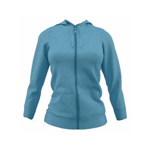 Sweat à capuche femme de haute qualité vêtements d'hiver pour femme sweat-shirt Logo personnalisé 300gsm coupe ample surdimensionné sweat à capuche lourd - Product Image 6