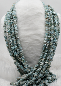 Perles de cristal de larimar naturel en vrac, pierres semi-précieuses irrégulières pour la fabrication de bijoux par Anshul Impex - Product Image 6
