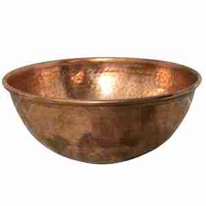 Cuenco de cobre de nuevo diseño Compras en línea Hecho EN LA India Cuenco de cobre Artesanías de jardín en la India con cuenco de cobre de alta calidad - Product Image 4