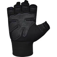 Guantes de Fitness de medio dedo morados personalizables para entrenamiento de gimnasia y levantamiento de pesas Guantes de ejercicio de entrenamiento acolchados de Gel de alta calidad