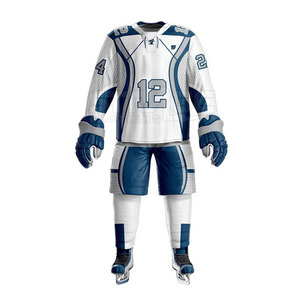 Uniforme Profesional de Hockey sobre Hielo con Material de Poliéster Ligero y Transpirable para Deportes de Competición - Product Image 2