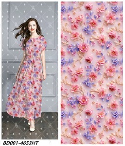 Wholesale <b>100</b>% Rayon Custom Digital Print <b>Viscose</b> Popline <b>Fabric</b> for Garments Dresses Sleepwear-Plain Style for Boys Girls - Product Image 2