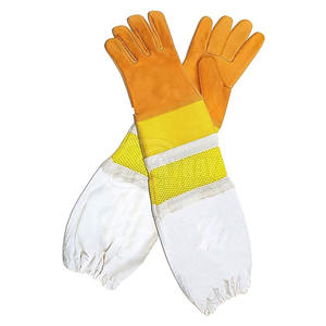 Gants d'apiculture pour hommes au design personnalisé Gants d'apiculture à faible quantité minimale de commande Les adultes utilisent des gants d'apiculture - Product Image 1