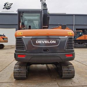 Excavadora Mini Crawler Develon DX60 Usada, 6 Toneladas, Cucharón de 0.2m³, Marca Coreana Original, Excavadora de Construcción de Tamaño Pequeño, Pocas Horas de Uso - Product Image 5