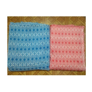 Tissu en coton imprimé de haute qualité de l'Inde pour les chemises et chemisiers pour filles et garçons Utilisation et revêtements de décoration intérieure - Product Image 1