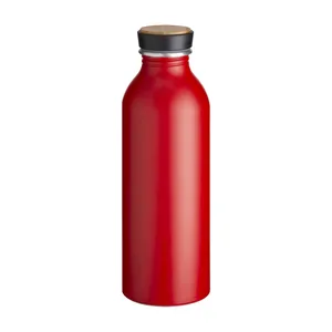 Borraccia Personalizzabile 24420 in Alluminio e Bambù, Bottiglia d'Acqua Promozionale Personalizzabile - Product Image 4