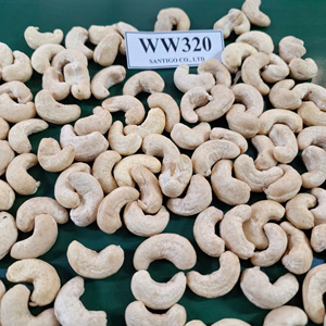 Emballage OEM, ODM Noix de cajou W320 SANTIGO Vietnam W320 Noix de cajou Kaju Badam Exportée au Moyen-Orient, UE - Product Image 1