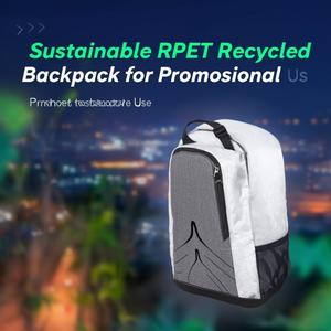 Zaino Sostenibile in RPET Riciclato per Uso Promozionale - Product Image 3