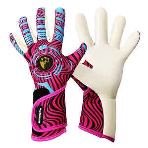 Gants professionnels de gardien de but de football en gros personnalisés de haute qualité Contact allemand et matériau en latex souple et en caoutchouc - Product Image 5