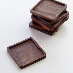 Juego de posavasos cuadrados clásicos superventas, soporte de exhibición para desayuno/té de noche y café, excelente soporte, accesorios para centro de mesa - Product Image 2