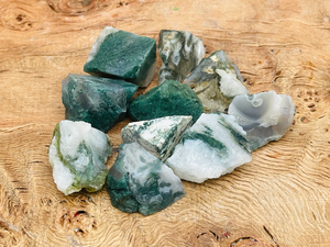 Wholesale Moss Agate Carved <b>Crystal</b> Natural <b>Raw</b> Feng Shui Love Mascot for Home Decor and Gift - Product Image 4