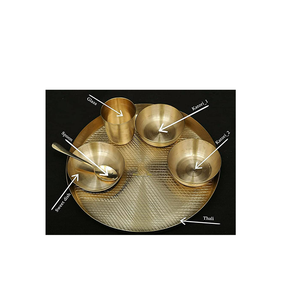 Ustensiles de table en laiton martelé Design 100% laiton pur service de table utilisation pour produit Offre Spéciale - Product Image 1