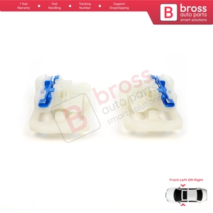 Clips de Reparación para Regulador de Ventanas BWR5155+BWR5156 1+2 Puerta Delantera para A4 S4 B8 Q7 MK1 4L Octavia MK3 5E 4/5 Puertas - Product Image 6