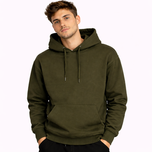 เสื้อฮู้ดดี้คุณภาพสูงสำหรับผู้ชาย |   เสื้อสเวตเชิ้ตแฟชั่นฤดูใบไม้ร่วงฤดูหนาวพร้อมกระเป๋าจิงโจ้ |   โลโก้แบบกำหนดเอง OEM ขายส่ง - Product Image 3