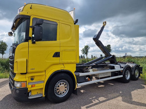 รถบรรทุกหัวลากมือสอง ปี 2013 รุ่น R480 6x4 ยูโร 2 พร้อมระบบ Retarder 3 คันเหยียบ ระบบยกตู้แบบ Hook Lift พวงมาลัยซ้าย - Product Image 6