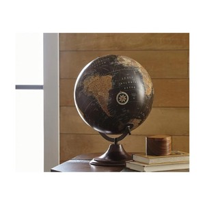 Sculpture Oakden ou Globe Sculpture Oakden multicolore au design signature, Décoration d'intérieur, Globe de bureau, Globe de bureau pour bureau - Product Image 2