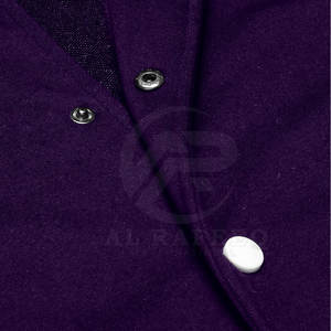 Wholesale Plus Size <b>Men</b> Letterman <b>Jacket</b>-Outdoor Use Stand Collar <b>Woolen</b> Fabric Eco-Friendly & Quick Dry Customizable - Product Image 6