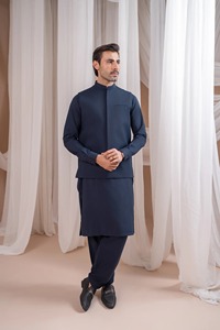 Shalwar Kameez pour hommes avec logo et design personnalisés Services OEM fabriqués au Pakistan Shalwar Kameez à vendre en gros - Product Image 6