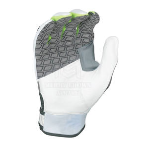 100% cuir véritable léger respirant doigt complet gants de frappe de Baseball couleur unie gants de frappe pour adultes - Product Image 5