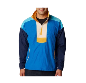 Chaqueta Cortavientos Impermeable Ligera para Hombre, Chaqueta de Lluvia con Capucha de Poliéster, Cortavientos para Senderismo, Abrigo de Exterior al por Mayor - Product Image 1