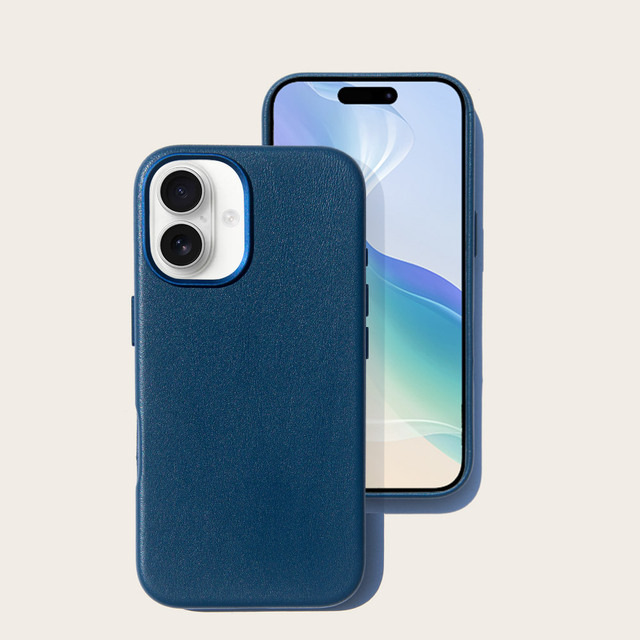 Full Grain Genuine Custom Nappa Leather Phone case for iphone 16 Promax Custom Real Leather Phone Case Personalised Cover